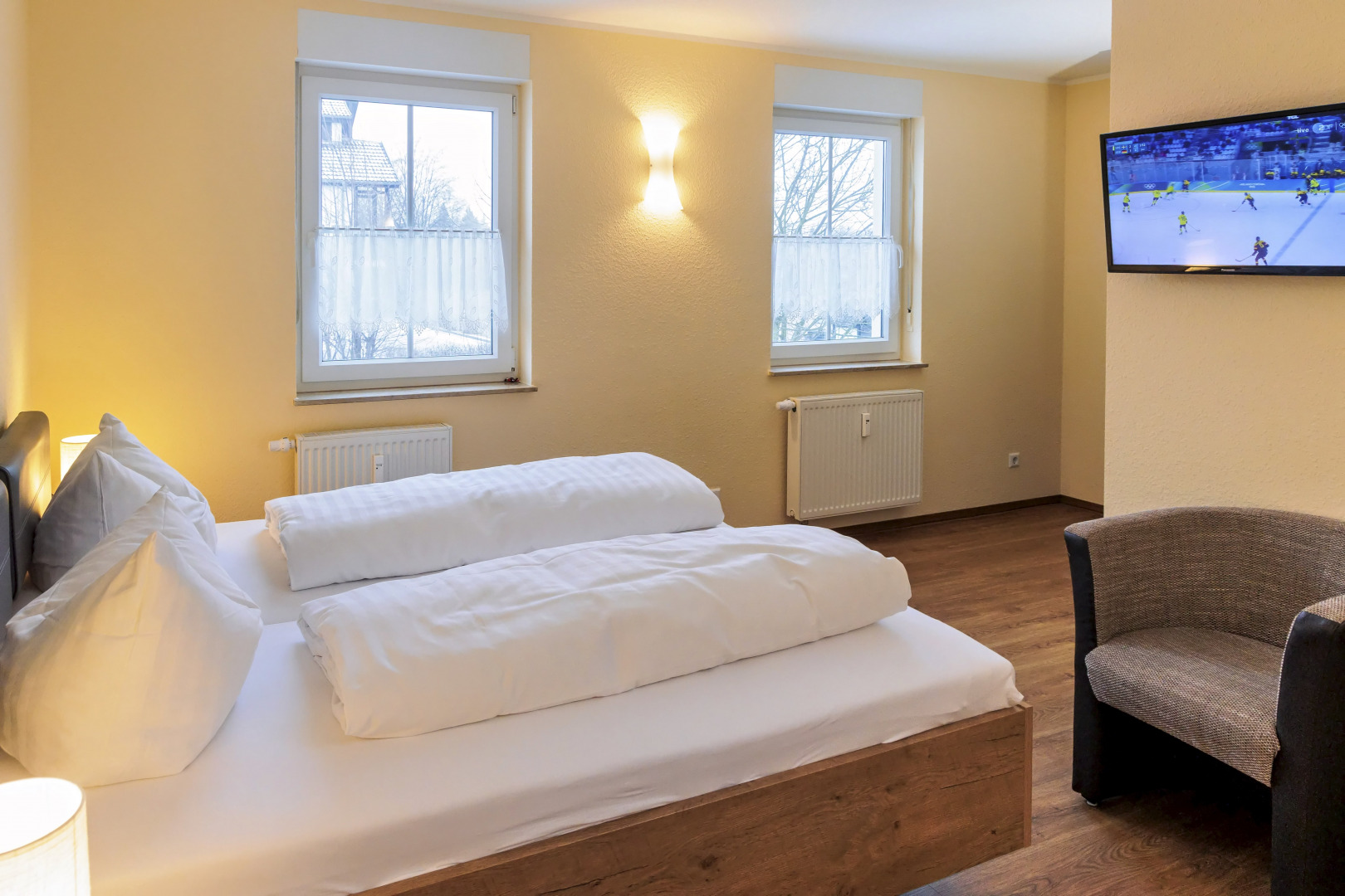 Doppelzimmer in der Parkpension Spreewald Doppelzimmer in der Parkpension Spreewald